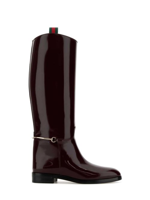 Slim horsebit boot GUCCI | 805312AADZD6233