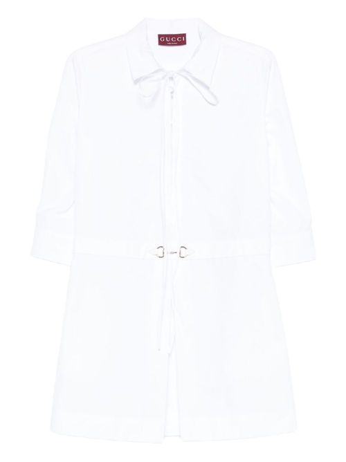 Abito chemisier in popeline GUCCI | 832066Z8B119000