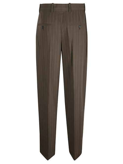 Pantaloni larghi gessati TOTEME | 254WRB0303FB0476273