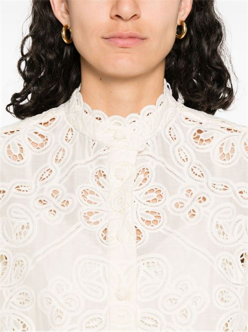 Rhiannon Embroidered Blouse ZIMMERMANN | 4253TSS251IVO