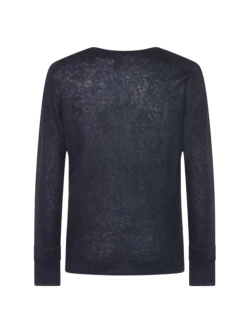 Alpaca Wool Sweater AURALEE | A25AP01AKNAVY