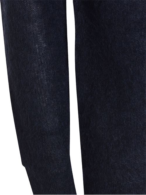 Alpaca Wool Sweater AURALEE | A25AP01AKNAVY