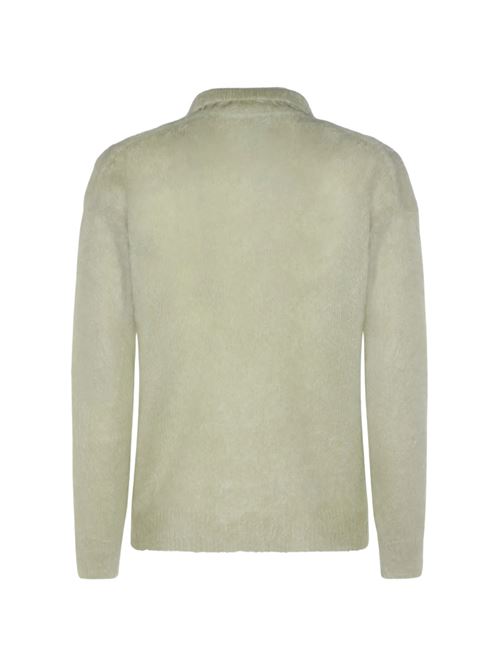 Polo sweater AURALEE | A25AP01KMLIGHTKHAKI