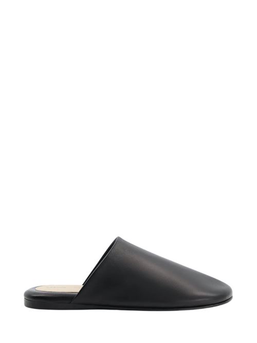 Garnier leather slipper CARVEN | 6252161185DEEPBLACK