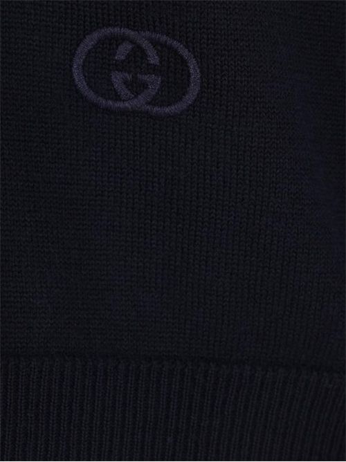 Polo in lana ultrafine GUCCI | 793883XKFA84215