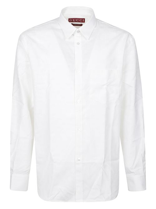 Oxford Cotton Shirt GUCCI | 814552Z7AOP9011