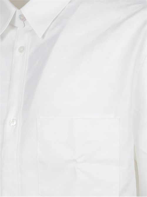 Oxford Cotton Shirt GUCCI | 814552Z7AOP9011