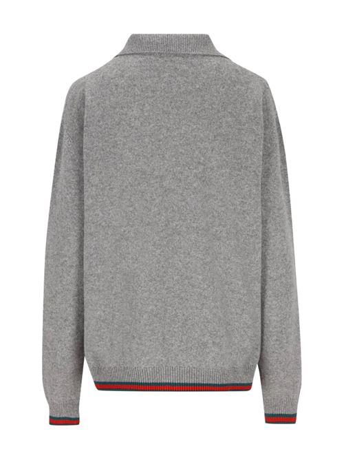 Cardigan in lana e cashmere GUCCI | 848257XKE921084