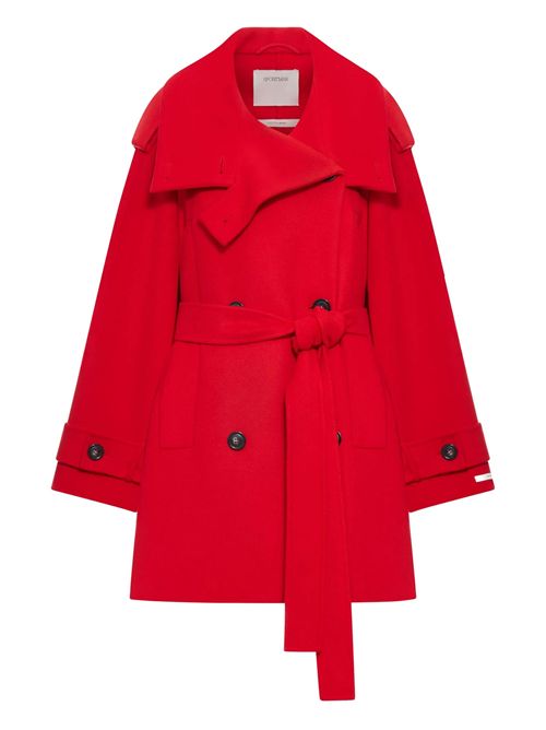 Short coat with belt SPORTMAX | 2522016063600BOUQUET1234015