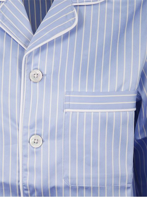 Striped pajama shirt TEKLA | 57400149SHIRTPOLOSTRIPES