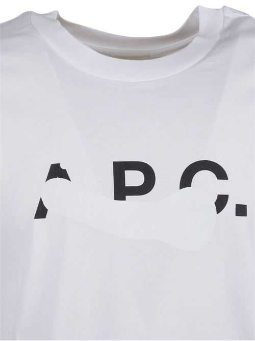T-shirt with logo A.P.C. | COHBMM26458AAB