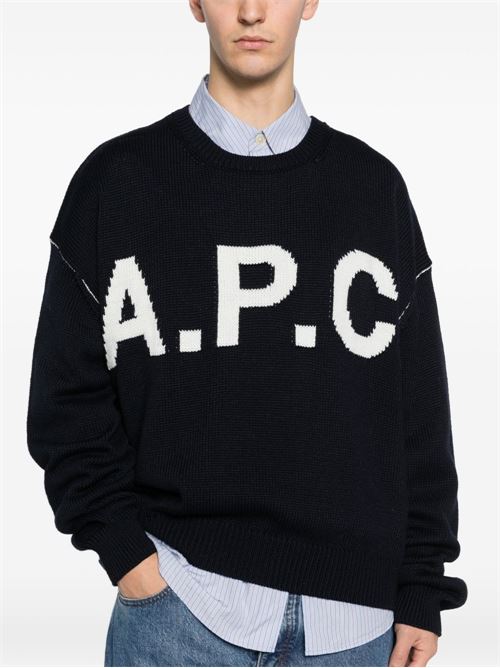 Logo sweater A.P.C. | WOASLM23009IAK