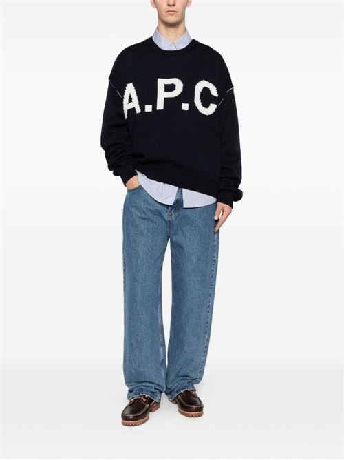 Logo sweater A.P.C. | WOASLM23009IAK