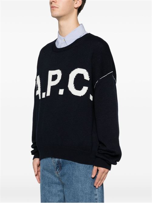 Logo sweater A.P.C. | WOASLM23009IAK