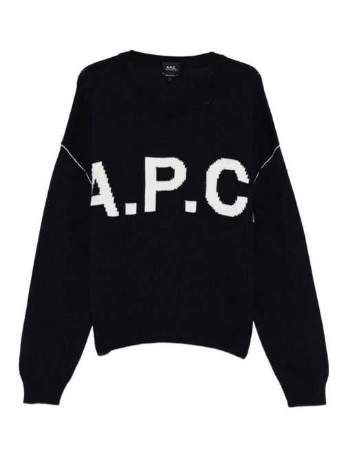 Logo sweater A.P.C. | WOASLM23009IAK