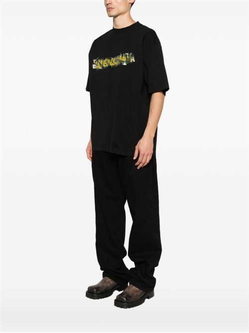 Spray Folds T-shirt BALENCIAGA | 764235TUVI61000