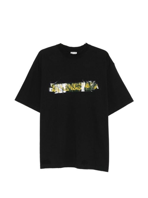 Spray Folds T-shirt BALENCIAGA | 764235TUVI61000