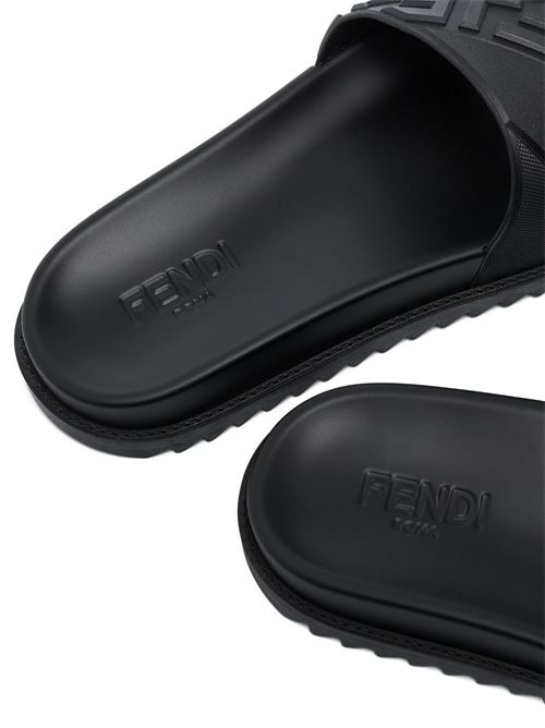 Sandal with logo FENDI | 7X1377ABO2F0QA1