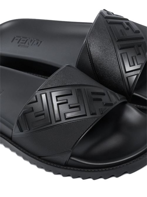 Sandal with logo FENDI | 7X1377ABO2F0QA1