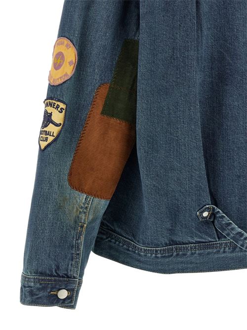 Denim jacket with patch FOUND | FOSS26JA040126324