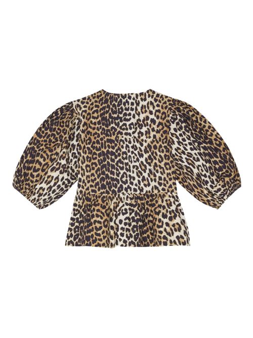 Leopard shirt GANNI | F9116943
