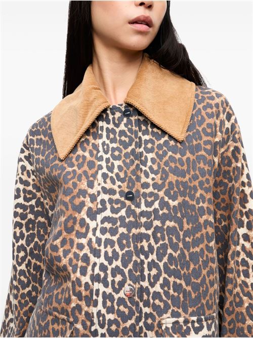 Leopard jacket GANNI | W0391859