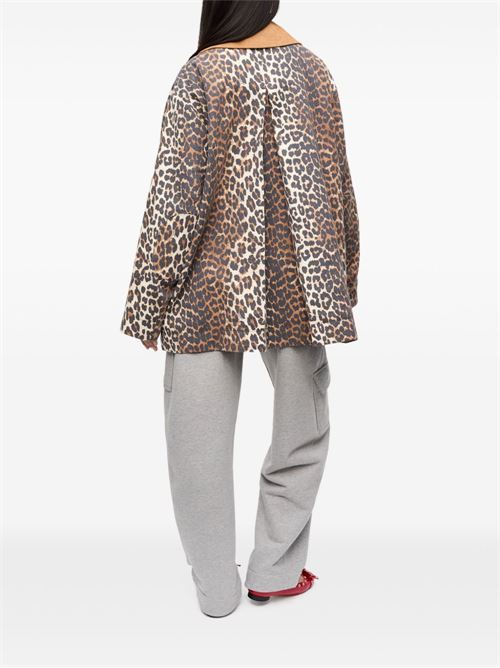 Leopard jacket GANNI | W0391859