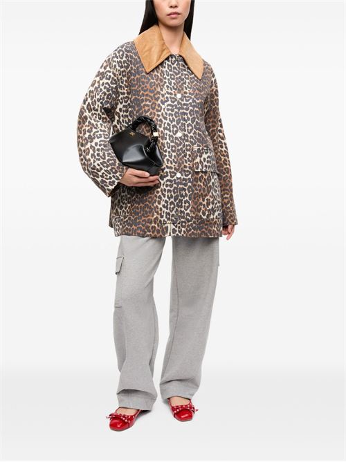 Leopard jacket GANNI | W0391859