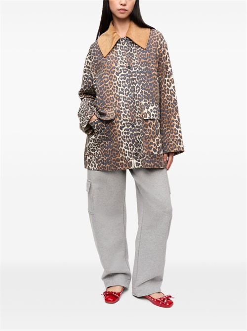 Leopard jacket GANNI | W0391859