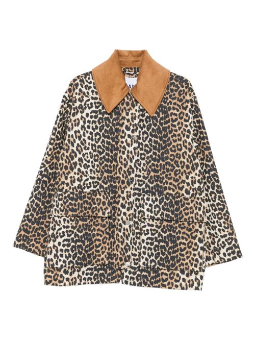 Leopard jacket GANNI | W0391859