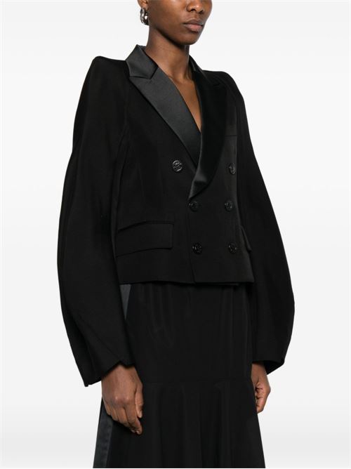 Double-breasted double-face jacket SACAI | 2608277001