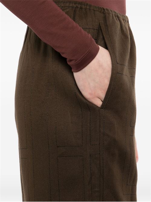 Monogram Pants TOTEME | 241WRB1101FB0080034