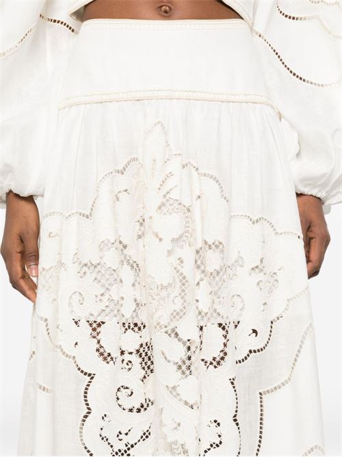 Daylight Long Skirt ZIMMERMANN | 6012SRS263CRM