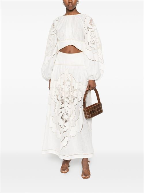 Daylight Long Skirt ZIMMERMANN | 6012SRS263CRM