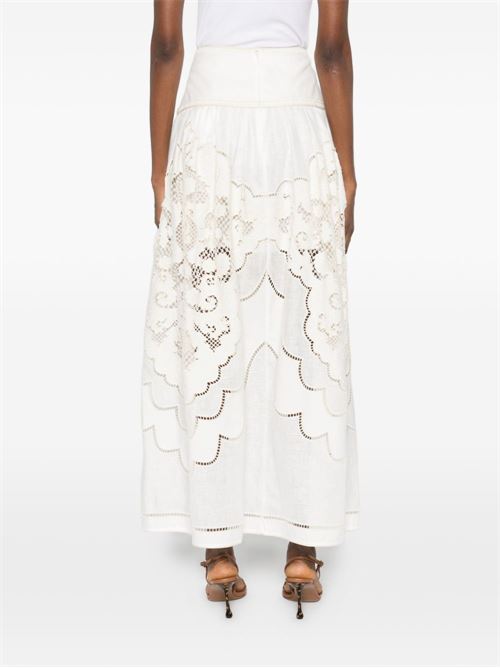 Daylight Long Skirt ZIMMERMANN | 6012SRS263CRM