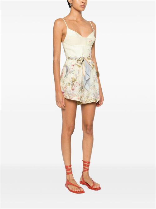 Tuta corta a fiori ZIMMERMANN | 6538YC261LEMA