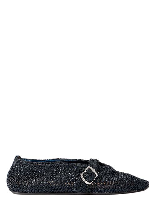 Ballerina flat in rete ALAIA | AA3A029TK047537