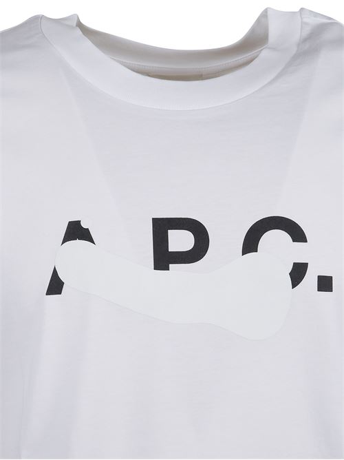 T-shirt with logo A.P.C. | COHBMM26458AAB