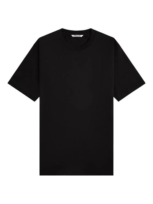 T-shirt in cotone AURALEE | A00P02GTBLACK