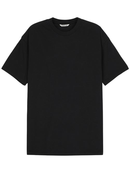 T-shirt in cotone AURALEE | A00T01STBLACK