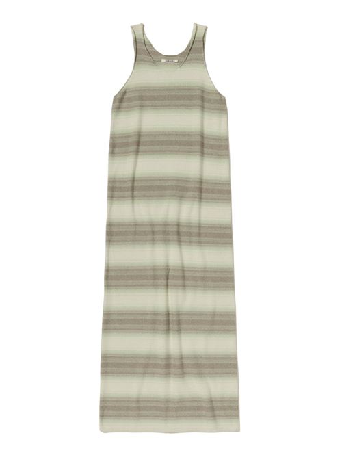 Cotton dress AURALEE | A26SD03GBLIMEGRAYSTRIPE