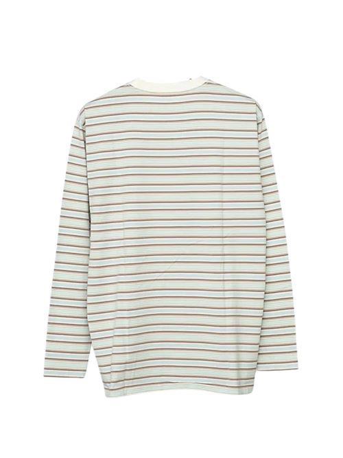 Cotton T-shirt AURALEE | A26SP01GJFADEMINTSTRIPE