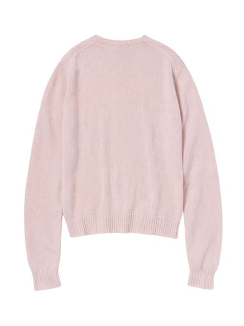 Cashmere crew neck sweater AURALEE | A26SP04CKLIGHTPINK
