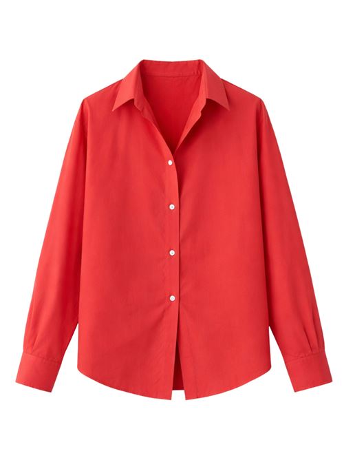 Superfine cotton shirt AURALEE | A26SS03CLRED