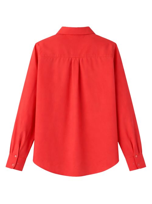 Superfine cotton shirt AURALEE | A26SS03CLRED