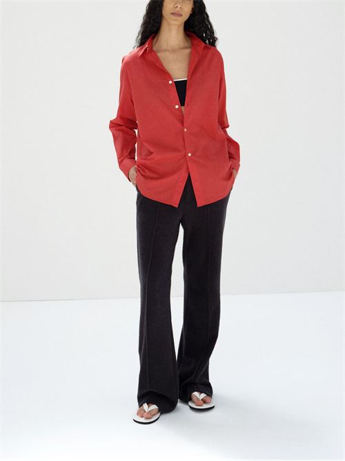 Superfine cotton shirt AURALEE | A26SS03CLRED