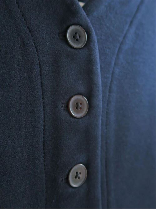 Wool top AURALEE | A26ST04VDDARKNAVY