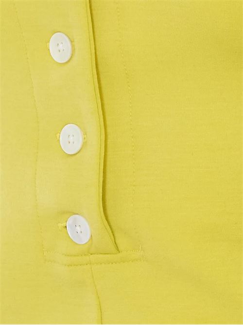 Wool top AURALEE | A26ST04VDLIMEYELLOW