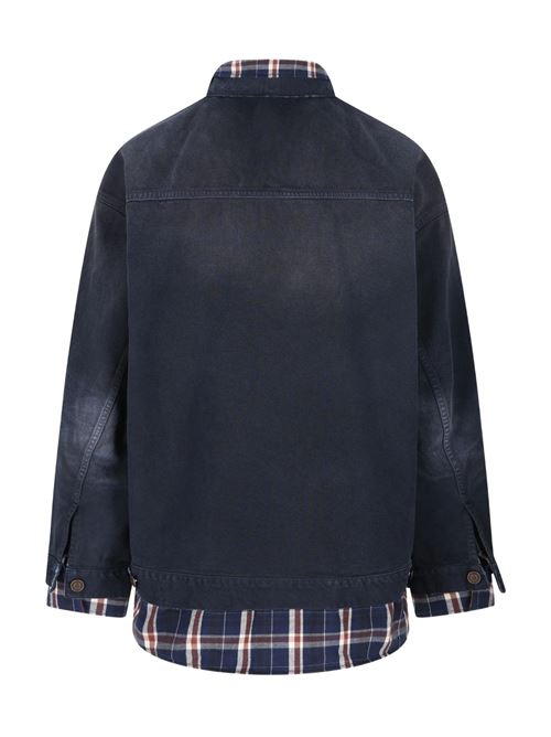 Patched Shirt-Jacket BALENCIAGA | 857174TTW648074