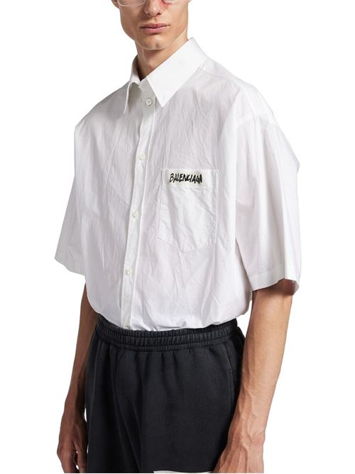 Masking Tape Shirt BALENCIAGA | 857810TRM289000
